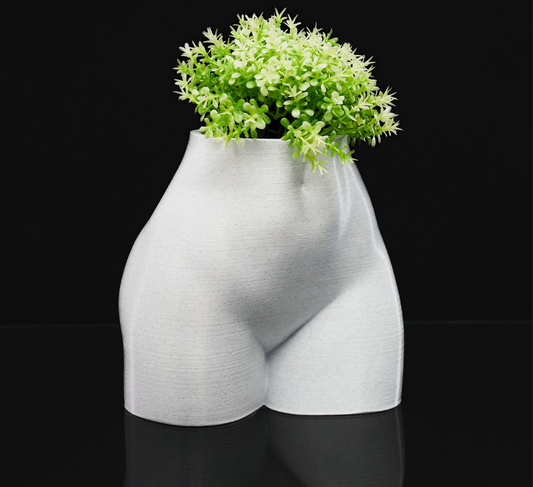 Female Body Statue Vase
